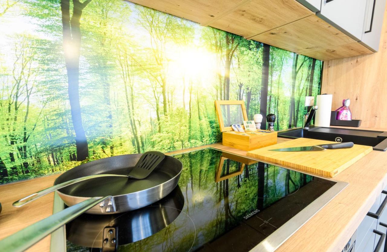 باد ايبلنغ Orangehome: Waldlichtung - Zentral Zwischen Therme Und Stadtmitte المظهر الخارجي الصورة
